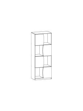 Детская ЛДСП Киви Модуль № 9 (дуб золотой/белый)