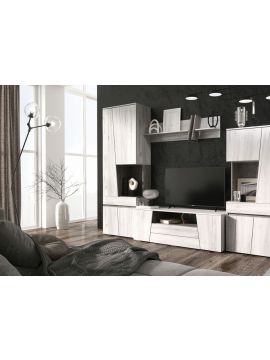 Норд ЛДСП Модуль № 14 (дуб белый/железный камень)