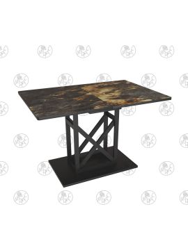 Стол САЕН № 9 (120*80+30) вставка бабочка