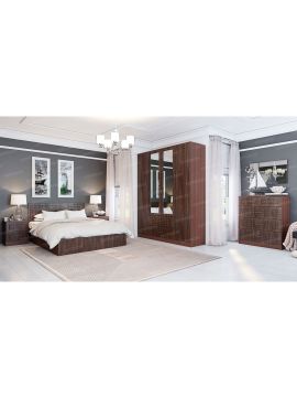 Лондон МДФ Модуль № 10 (ясень шимо темный/ясень шимо светлый пвх)