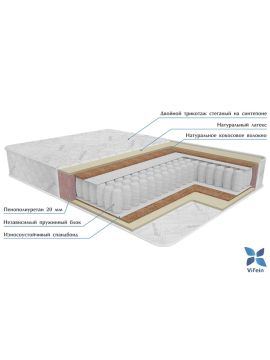 Матрац Лилия НПБ + латекс (900*2000)