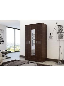 Шкаф Руно 3-х створчатый ЛДСП (шимо светлый)